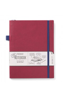 Bookaroo Bigger Things Notebook Journal   Dark Red