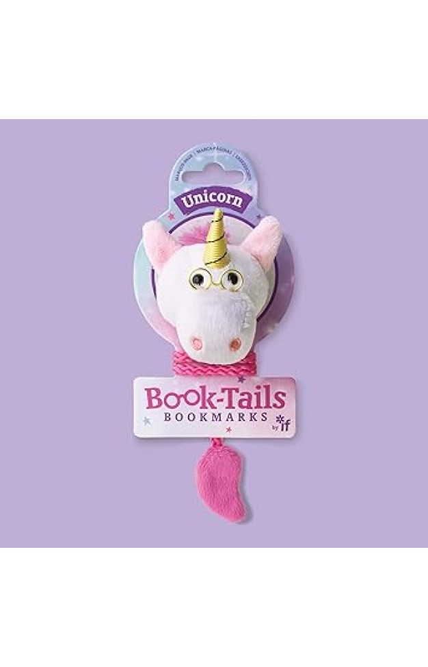 Book Tails Bookmark   Unicorn