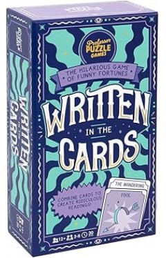 Professor PUZZLE Written in The Cards - Hilarious Game of Funny fortunes!