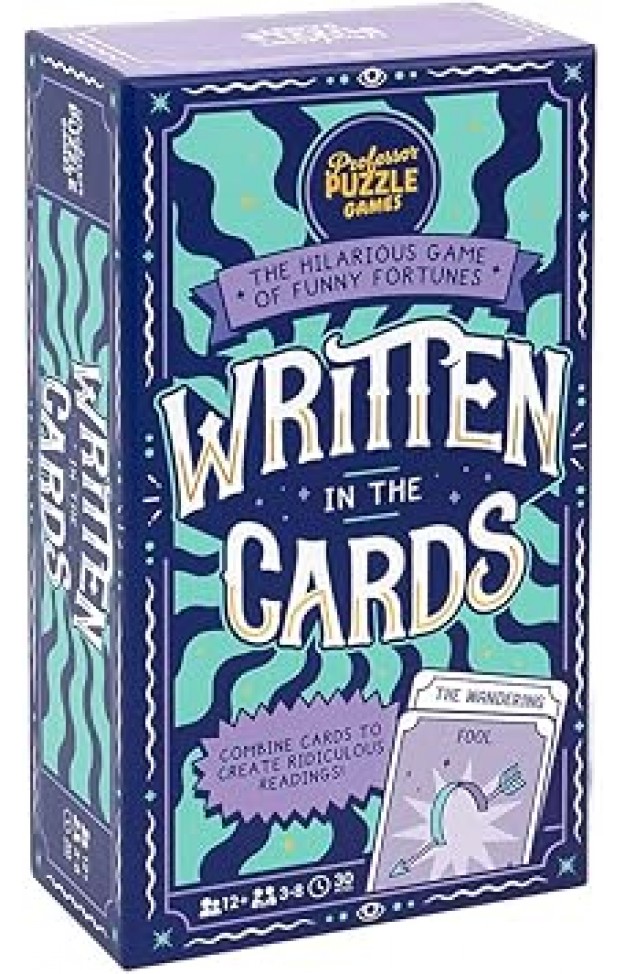 Professor PUZZLE Written in The Cards - Hilarious Game of Funny fortunes!