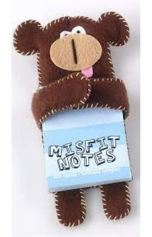 Thinking Gifts MNM Monkey Misfit Notes Notepad