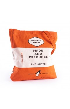 PRIDE AND PREJUDICE BOOK BAG ORANGE