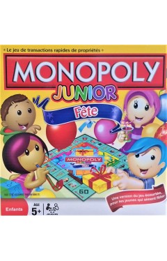 MONOPOLY Junior Party Game (Board Game)
