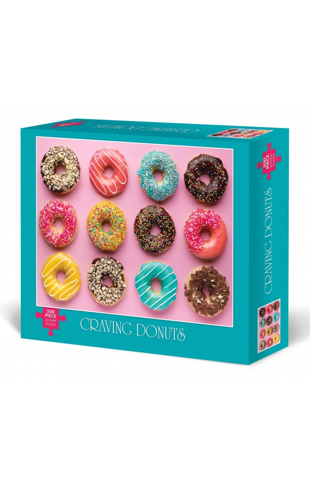 PreviousNext Craving Donuts 500-Piece Puzzle