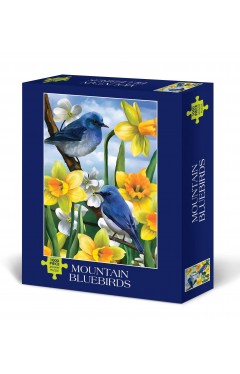 Mountain Bluebirds 1000-Piece Puzzle
