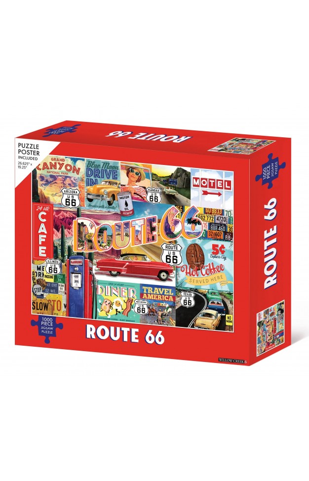 Route 66 1000-Piece Puzzle