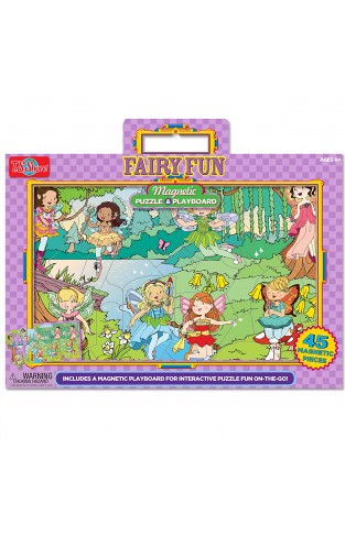 Fairy Fun Magnetic Play board & Puzzle