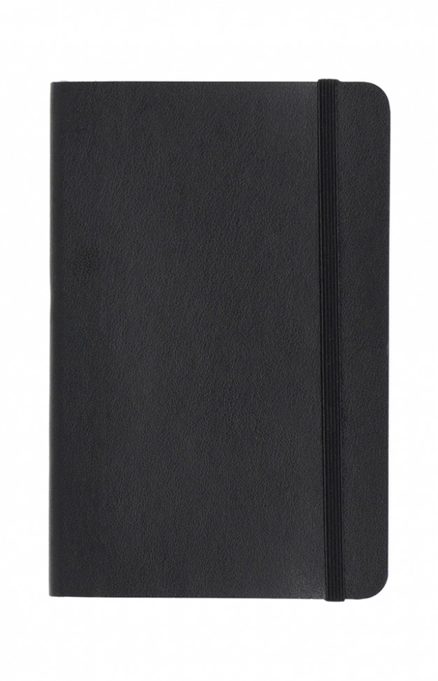 Moleskine : Notebook Small Black Leather (Soft Cover)