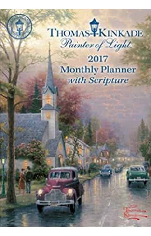 Thomas Kinkade Painter of Light with Scripture 2017 Two Year Pocket Planner
