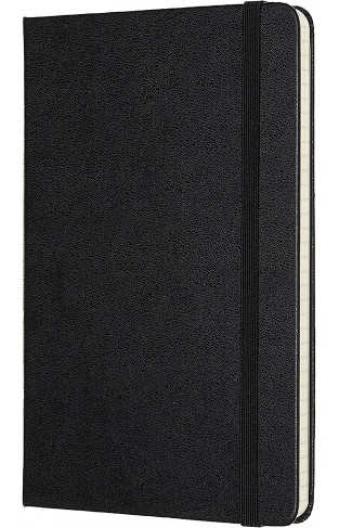 Moleskine : Notebook Medium Black Leather