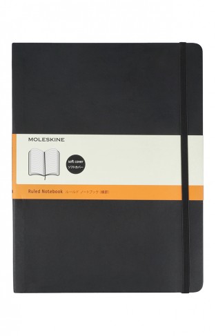 Moleskine Classic Ruled Large Paper Notebook Black