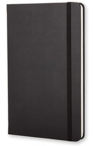 Moleskine : Notebook Large Pure Black Leather