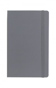 Moleskine - LG Rule Grey Notebook 