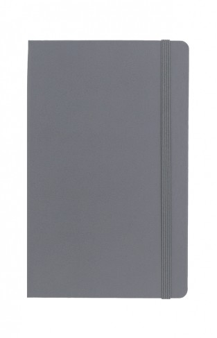 Moleskine - LG Rule Grey Notebook 