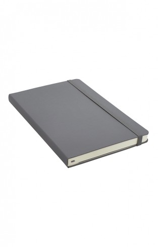 Moleskine - LG Rule Grey Notebook 