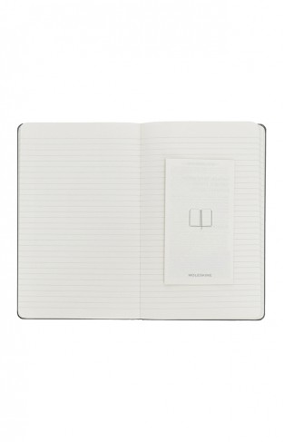 Moleskine - LG Rule Grey Notebook 