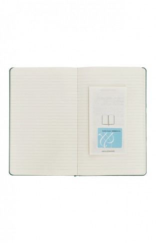 Moleskine Classic Ruled Paper Notebook Green