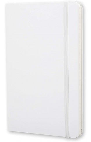 Moleskine : Notebook Large Ice White Leather (Hard Cover)