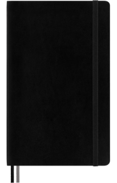 Moleskine Large Black Notebook (Soft Cover)