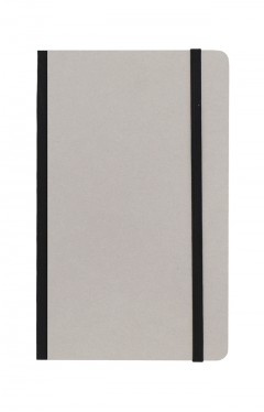 Moleskine : Notebook Large Light Grey Leather (Hard Cover)