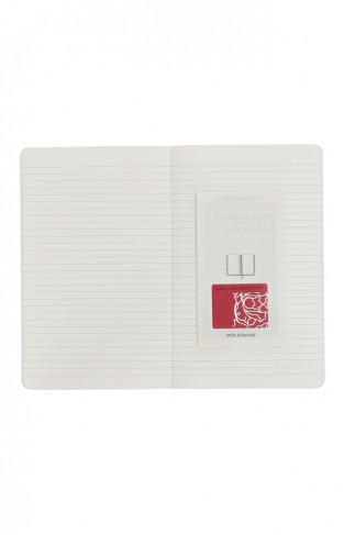 Moleskine : Notebook Large Light Grey Leather (Hard Cover)