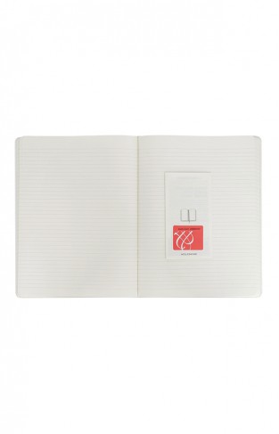 Moleskine : Notebook XL White Leather