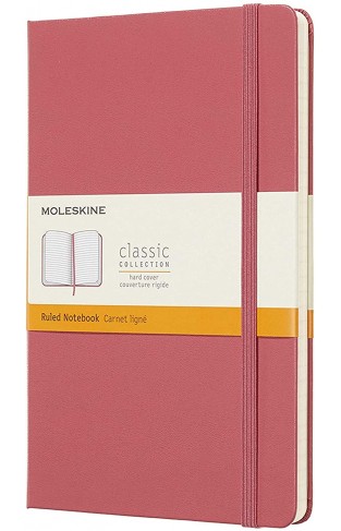 Moleskine Classic Ruled Paper Notebook Pink