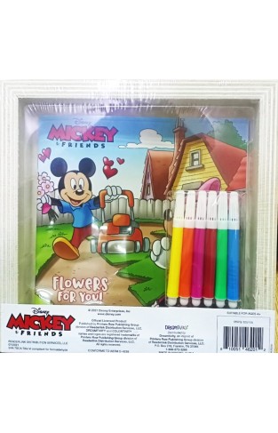 Disney Mickey & Friends Wood & Book