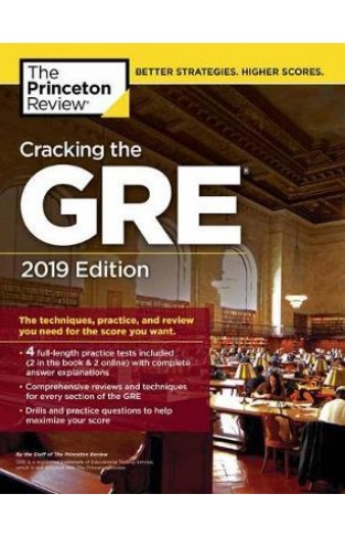 Cracking the GRE with 4 Practice Tests: 2019 Edition