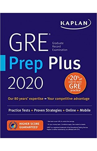 GRE Prep Plus 2020: Practice Tests + Proven Strategies + Online + Video + Mobile 
