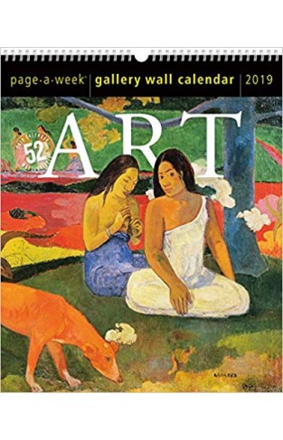 Art Gallery Wall Page-A-Week Gallery Wall Calendar 2019