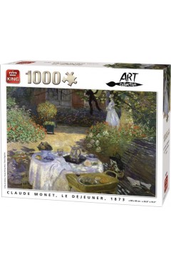 King 1000 Piece Puzzle Monet Le Dejeuner