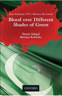 Blood over Different Shades of Green