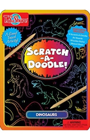 Scratch-A-Doodle Princesses & Fairies Activity Tin