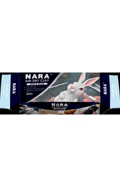 Nara Air Dry Clay Hard White