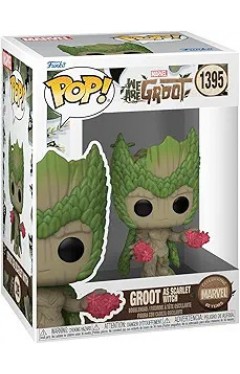 Funko Pop Marvel WAG Scarlet Witch Groot Shorts Collectible Vinyl Figure