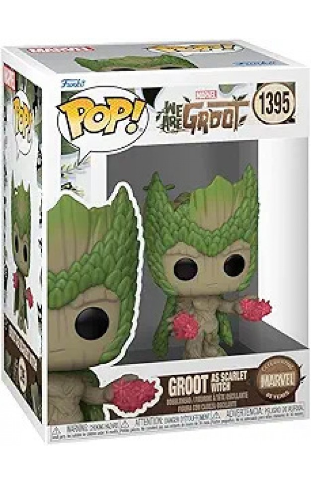 Funko Pop Marvel WAG Scarlet Witch Groot Shorts Collectible Vinyl Figure