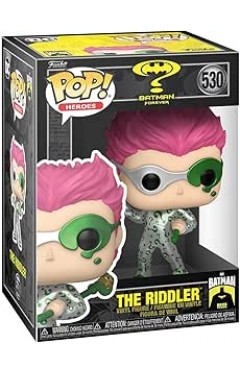 Funko POP! Movies BM Forever the Riddler Metallic Batman Collectable Vinyl Figure