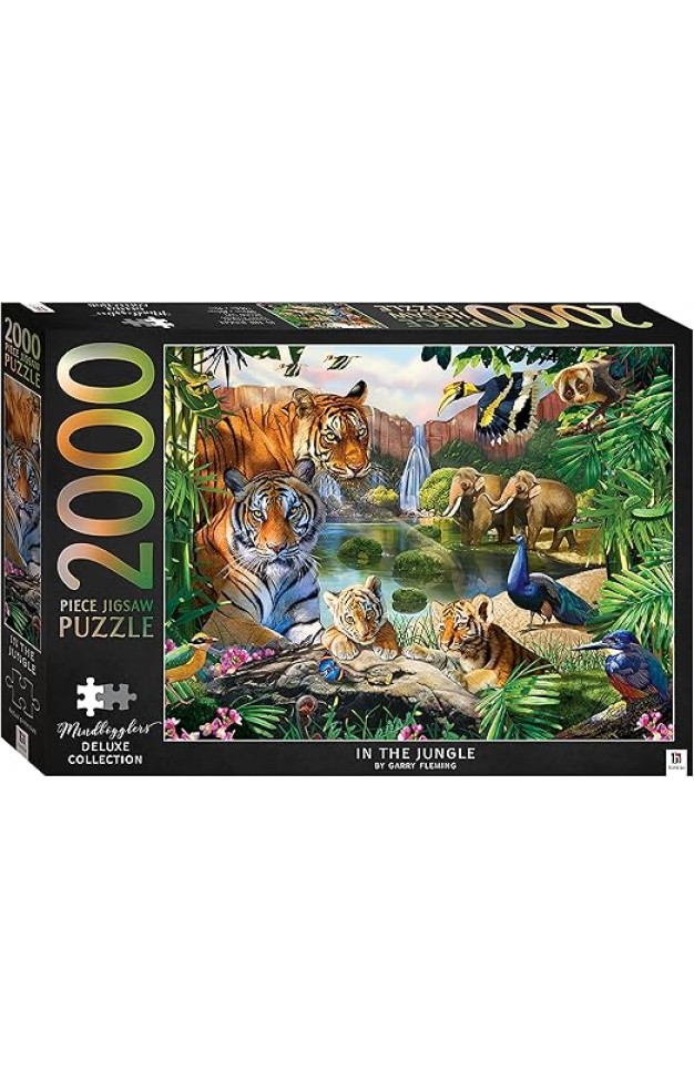 2000 Piece Puzzles In the Jungle