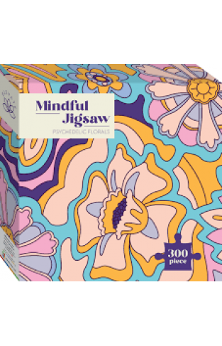 Elevate Mindful 300pc Jigsaw Psychedelic Florals