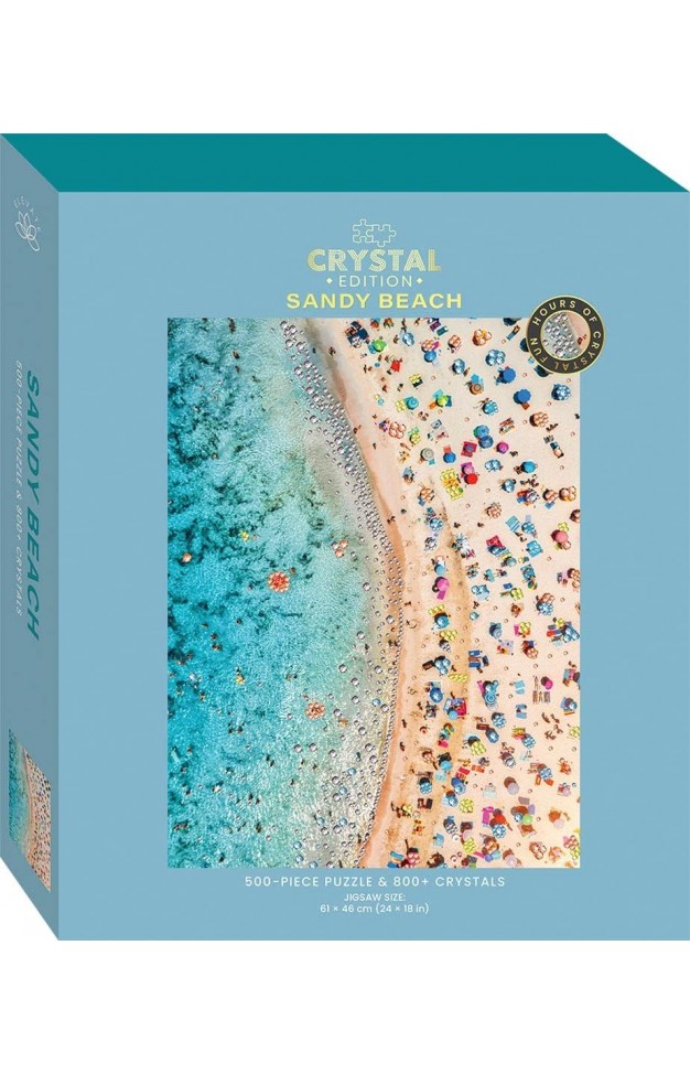 Curious Universe Sandy Beach 500 Piece Jigsaw Puzzle for Adults