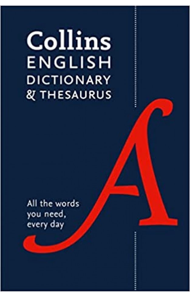 Collins English Dictionary and Thesaurus Paperback Edition - All-In-one Support for Everyday Use