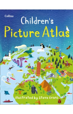Collins Childrens Picture Atlas: Ideal way for kids to learn more about the world