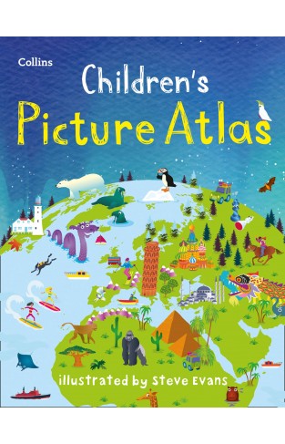 Collins Childrens Picture Atlas: Ideal way for kids to learn more about the world