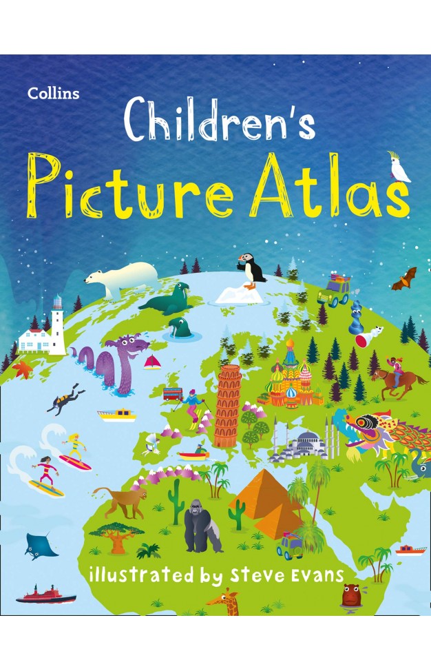 Collins Childrens Picture Atlas: Ideal way for kids to learn more about the world