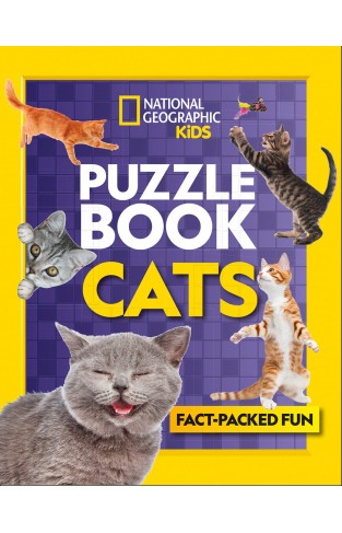 Puzzle Book Cats: Brain-tickling quizzes, sudokus, crosswords and wordsearches (National Geographic Kids)
