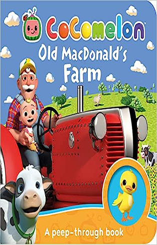Official Cocomelon: Old MacDonald's Farm: a Peep-Through Book