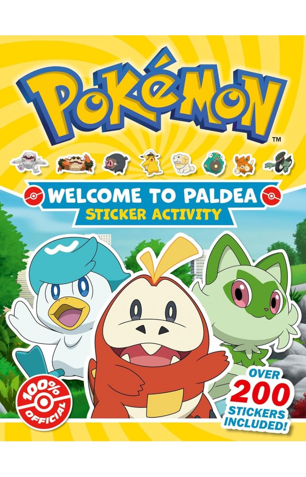 Pokémon Welcome to Paldea Epic Sticker