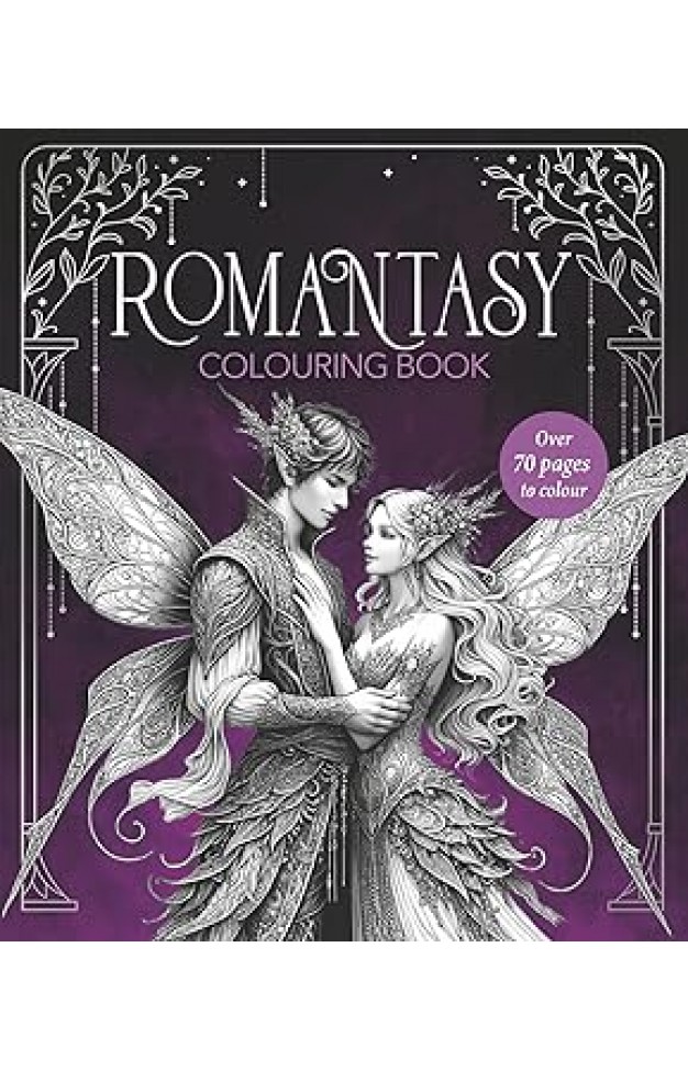 Romantasy Colouring Book