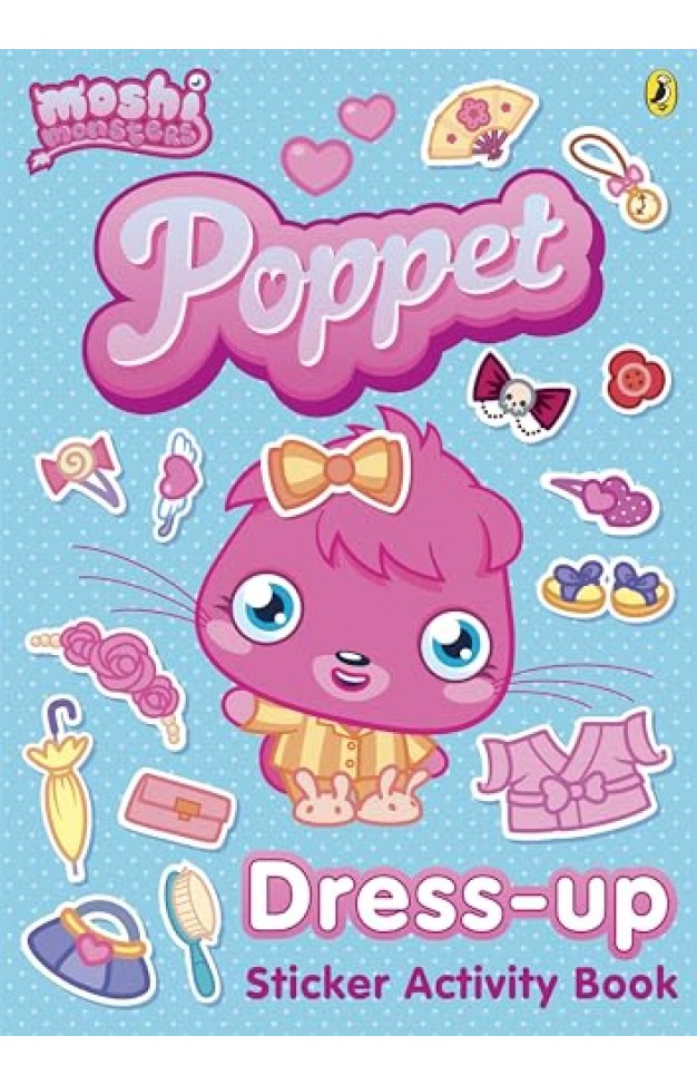 Moshi Monsters Poppet Dress up Sticker Activity Book